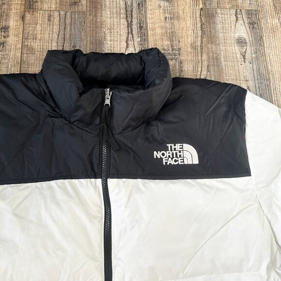 The North Face 3XL Womens 1996 Retro Nuptse 700 Down Puffer Jacket White - Picture 10 of 16